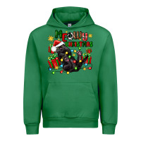 Emerald meowy christmas Urban Hoodie - Zillion Design Studio