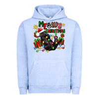 Pigment Grape Ice meowy christmas Urban Hoodie - Zillion Design Studio