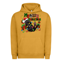 Pigment Peanut Butter meowy christmas Urban Hoodie - Zillion Design Studio