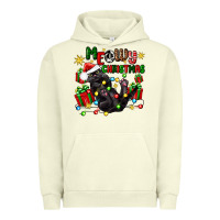 Pigment Pistachio meowy christmas Urban Hoodie - Zillion Design Studio