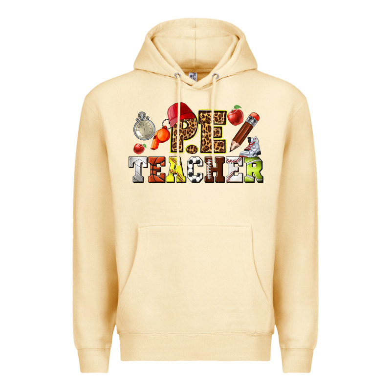Physical Education Teacher Premium Hoodie by texasbilliewilder | Teevron