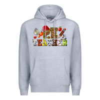 Heather Grey physical education teacher Premium Hoodie - texasbilliewilder