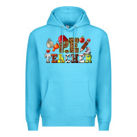 Ocean Blue physical education teacher Premium Hoodie - texasbilliewilder