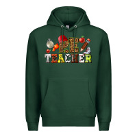 Sports Green physical education teacher Premium Hoodie - texasbilliewilder