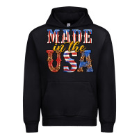 Black made in the usa Urban Hoodie - texasbilliewilder