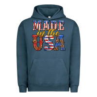 Pigment Midnight Navy made in the usa Urban Hoodie - texasbilliewilder