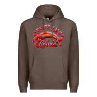 Coffee feeling loved valentine's day Premium Hoodie - RanaPortraitStore
