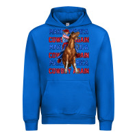 Cobalt make america cowboy again Urban Hoodie - texasbilliewilder