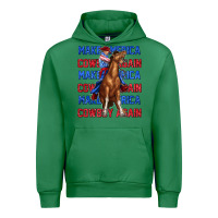 Emerald make america cowboy again Urban Hoodie - texasbilliewilder