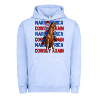 Pigment Grape Ice make america cowboy again Urban Hoodie - texasbilliewilder