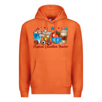 Carrot physical education teacher coffee cups Premium Hoodie - texasbilliewilder
