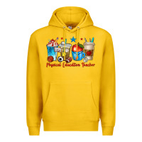 Lemon physical education teacher coffee cups Premium Hoodie - texasbilliewilder