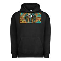 Pigment Black Blessed cros sunflowers Urban Hoodie - RanaPortraitStore