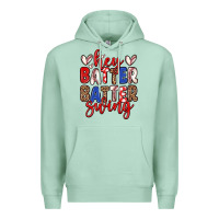 Seafoam hey batter batter swing Premium Hoodie - Zillion Design Studio