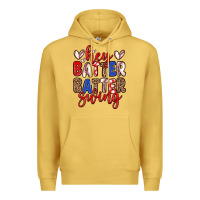 Antique Gold hey batter batter swing Premium Hoodie - Zillion Design Studio