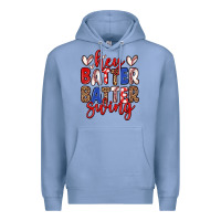 Colony Blue hey batter batter swing Premium Hoodie - Zillion Design Studio