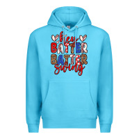 Ocean Blue hey batter batter swing Premium Hoodie - Zillion Design Studio