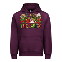 Mauve Wine tree rex coffee cups Urban Hoodie - Zillion Design Studio