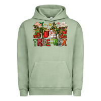 Pigment Oil Green tree rex coffee cups Urban Hoodie - Zillion Design Studio