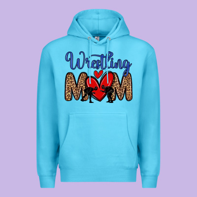 Wrestling Mom Premium Hoodie Designed By Zillion Design Studio