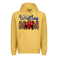Antique Gold wrestling mom Premium Hoodie - Zillion Design Studio