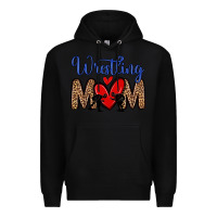 Black wrestling mom Premium Hoodie - Zillion Design Studio