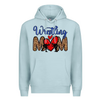 Blue Mist wrestling mom Premium Hoodie - Zillion Design Studio