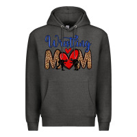 Charcoal Heather wrestling mom Premium Hoodie - Zillion Design Studio