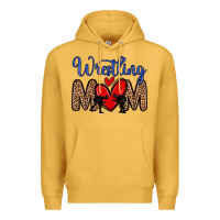 Mustard wrestling mom Premium Hoodie - Zillion Design Studio
