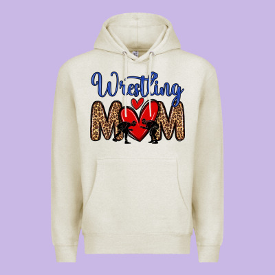Wrestling Mom Premium Hoodie Designed By Zillion Design Studio