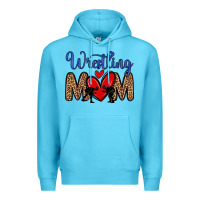 Ocean Blue wrestling mom Premium Hoodie - Zillion Design Studio