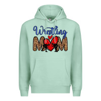 Seafoam wrestling mom Premium Hoodie - Zillion Design Studio