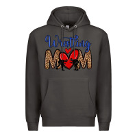 Smoke wrestling mom Premium Hoodie - Zillion Design Studio