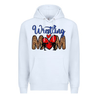 White wrestling mom Premium Hoodie - Zillion Design Studio