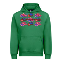 Emerald make america western again Urban Hoodie - texasbilliewilder
