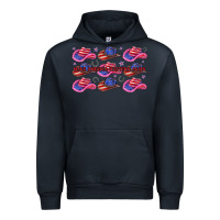Navy make america western again Urban Hoodie - texasbilliewilder