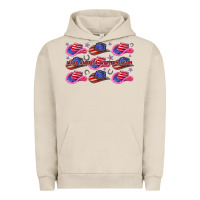 Pigment French Oak make america western again Urban Hoodie - texasbilliewilder