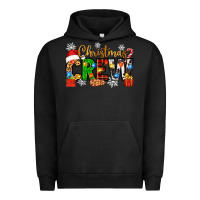 Pigment Black christmas crew Urban Hoodie - Zillion Design Studio