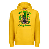 Lemon st.patrick's day my shepherd is my lucky charm Premium Hoodie - RanaPortraitStore