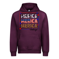 Mauve Wine merica merica merica vintage Urban Hoodie - texasbilliewilder