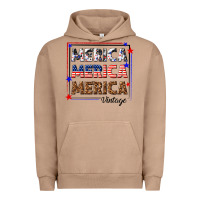 Pigment Burro merica merica merica vintage Urban Hoodie - texasbilliewilder