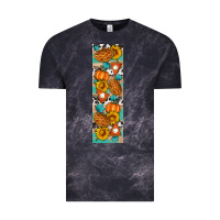 Cloud Black Fall Pie Vintage Tee - Artiststas