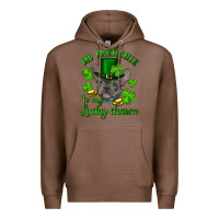 Chestnut st.patrick's day my french bulldog is my lucky charm Premium Hoodie - RanaPortraitStore