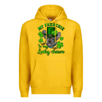 Lemon st.patrick's day my french bulldog is my lucky charm Premium Hoodie - RanaPortraitStore