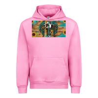 Fuchsia Pink western blessed cros sunflowers licence plate Urban Hoodie - RanaPortraitStore