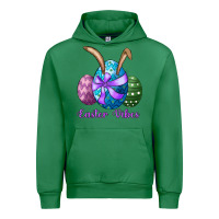 Emerald easter bunny ear eggs easter vibes Urban Hoodie - RanaPortraitStore