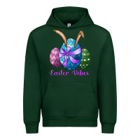 Foreset Green easter bunny ear eggs easter vibes Urban Hoodie - RanaPortraitStore