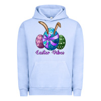 Pigment Grape Ice easter bunny ear eggs easter vibes Urban Hoodie - RanaPortraitStore