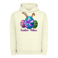 Pigment Pistachio easter bunny ear eggs easter vibes Urban Hoodie - RanaPortraitStore