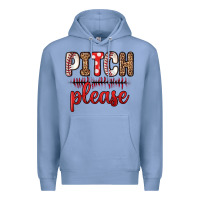 Colony Blue pitch please Premium Hoodie - Zillion Design Studio